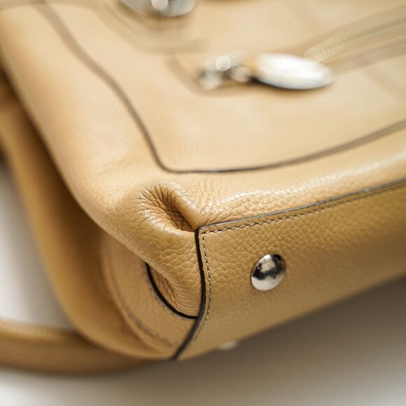 Vintage Coach "Penelope" Pebbled Shoulder Handbag - Picture 9 of 16